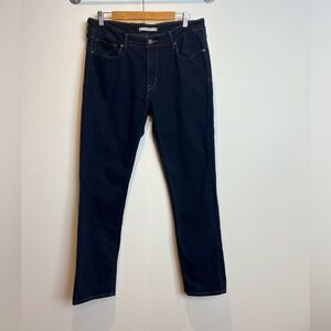 Levi's Women's Mid Rise Dark Skinny Denim Jeans Size 16